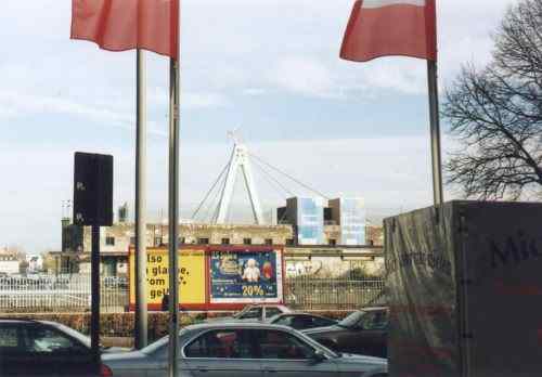 Ein Plakat in Köln