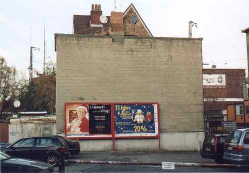 Plakat in Köln