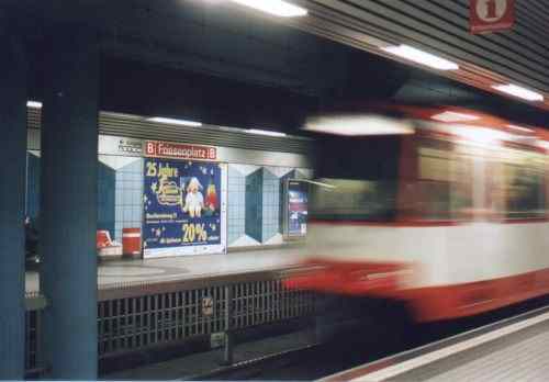 Plakat in Köln